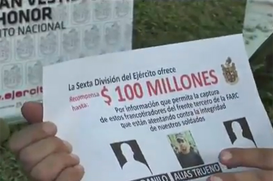 Ejército captura a presunto francotirador de las Farc