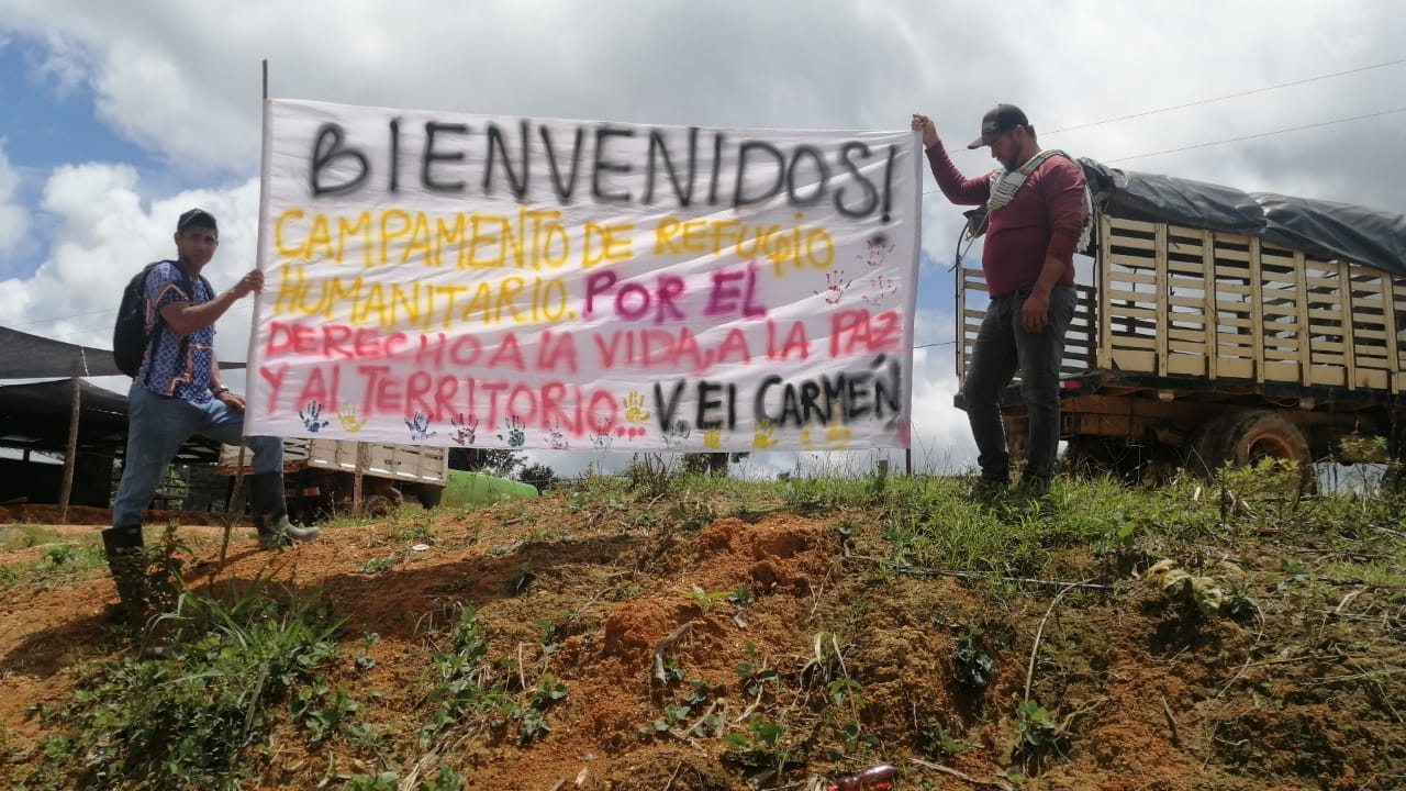 En Remedios (Antioquia) se confinaron casi 500 campesinos por la violencia armada