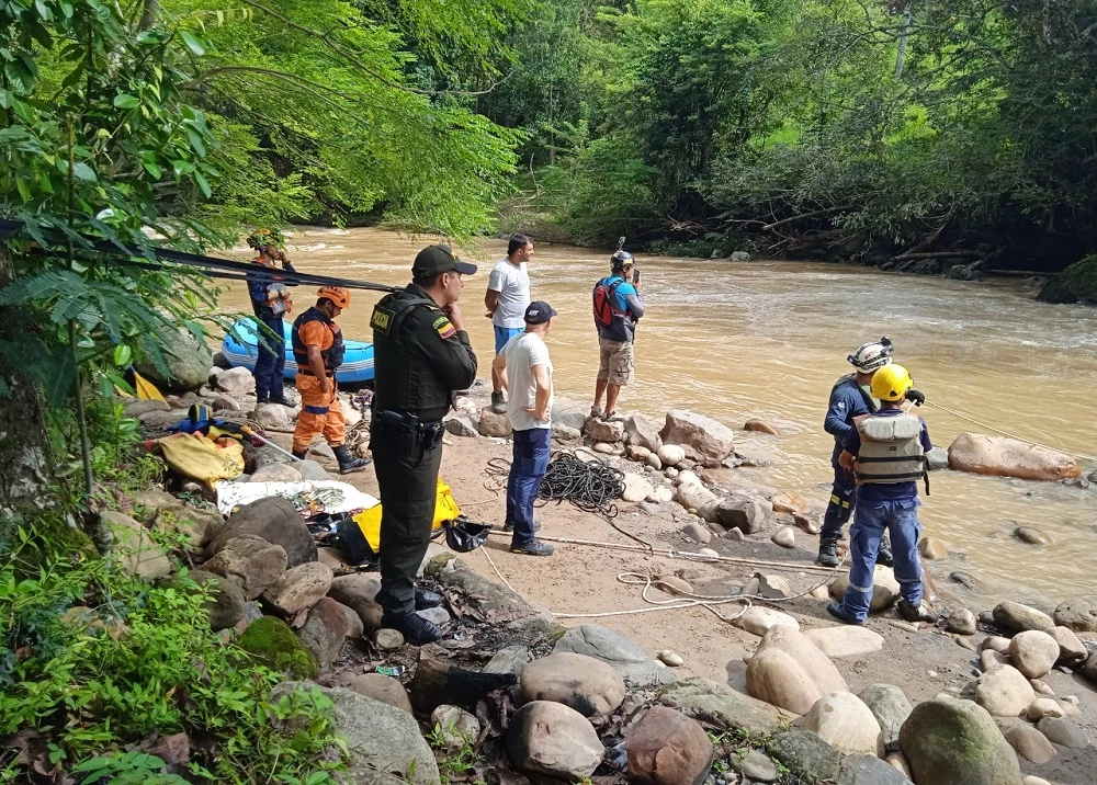 Creció el caudal de varios ríos en Santander como resultado de fuertes lluvias