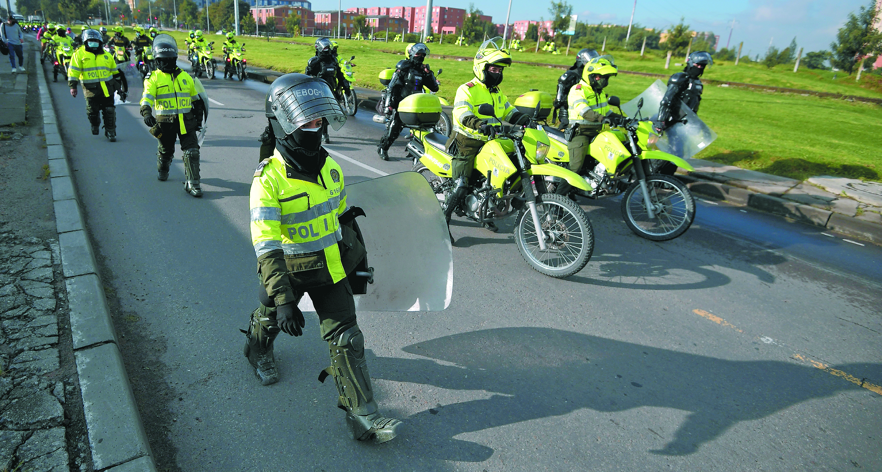 Las dudas sobre las comunicaciones de la Policía en el paro nacional