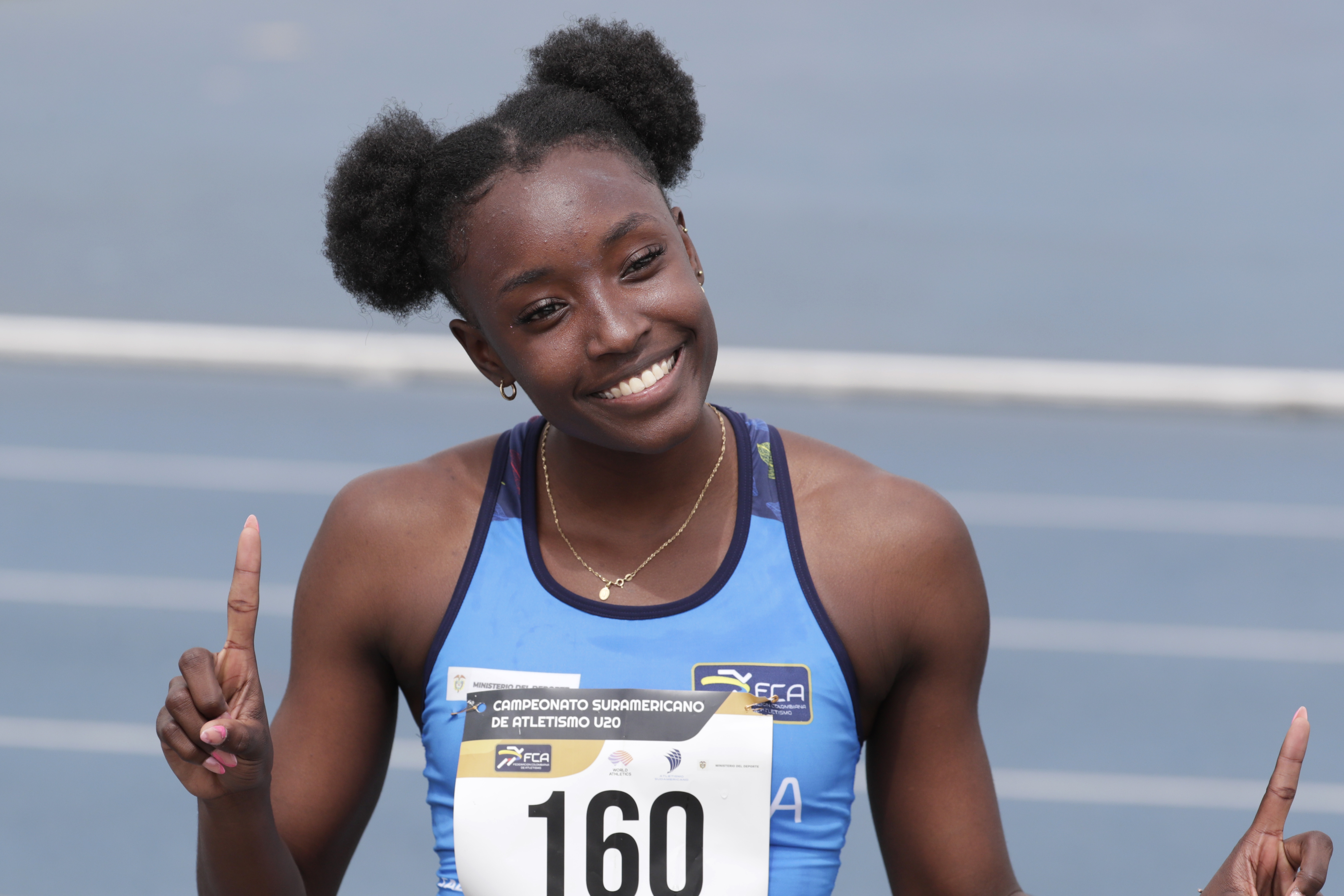El subcampeonato de Colombia en el Sudamericano sub-20 de atletismo en Bogotá
