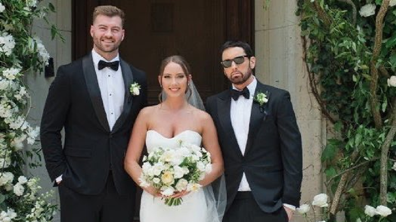 Hailie Jade, hija de Eminem, se casó: el rapero bailó el vals y sorprendió