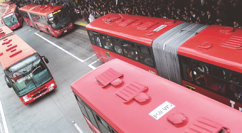 Nuevos buses de Transmilenio: ahora la lucha es por el lote de las Américas