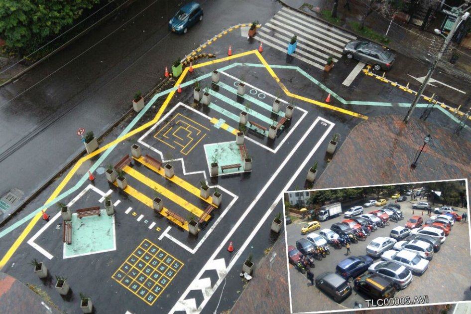 Por años, el terreno –ubicado en la calle 80 con carrera 9, en el norte de Bogotá– fue utilizado irregularmente como un parqueadero informal de vehículos. /Alcaldía