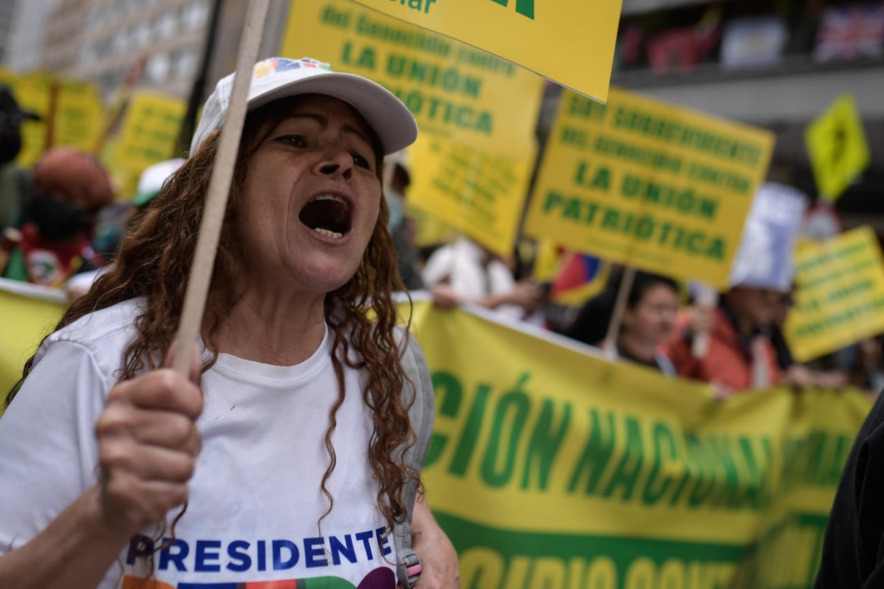 En fotos: así se vivió la marcha a favor de las reformas del presidente Gustavo Petro