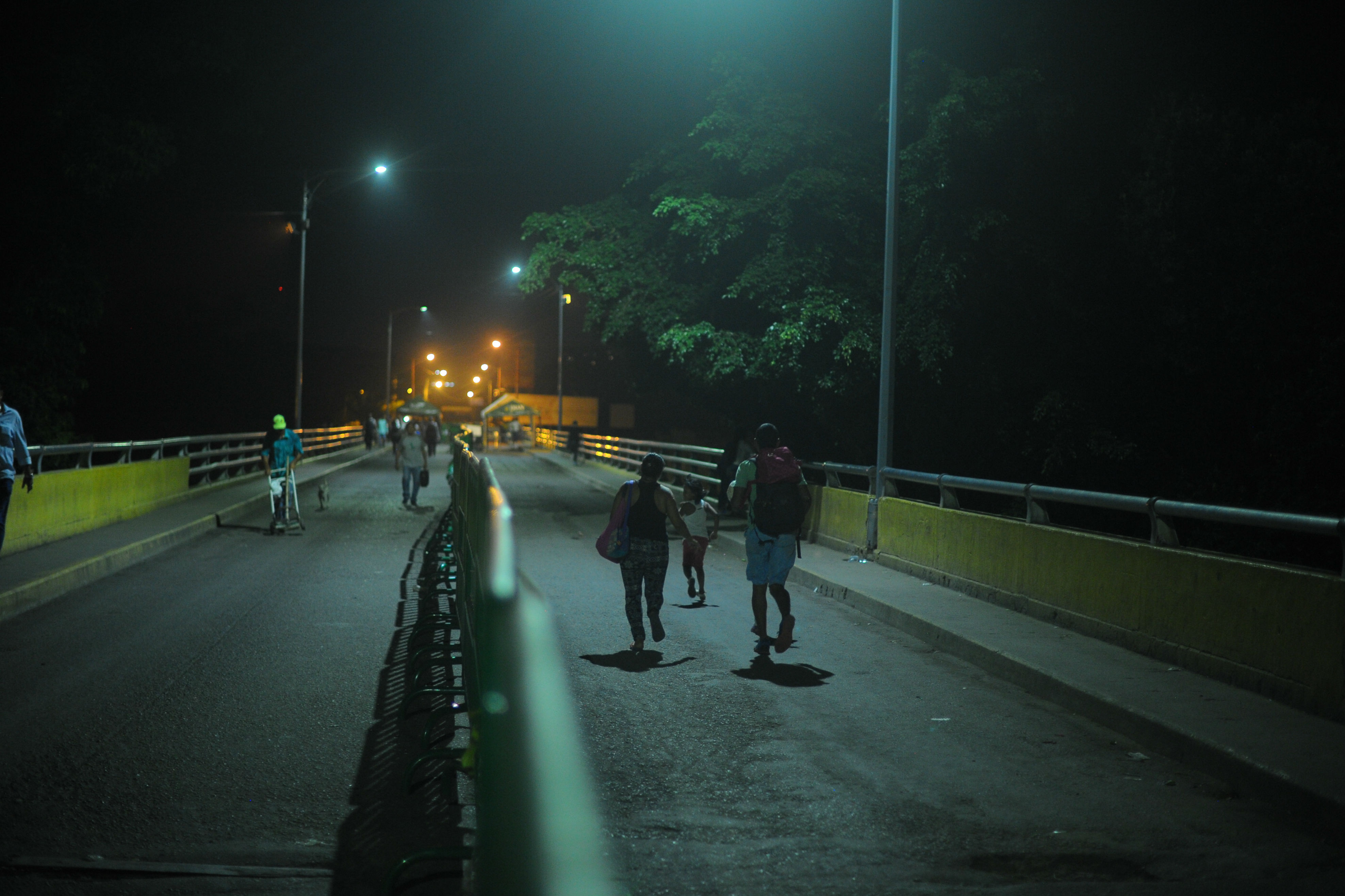 Fotos: cuando se apagan las luces en la frontera con Venezuela