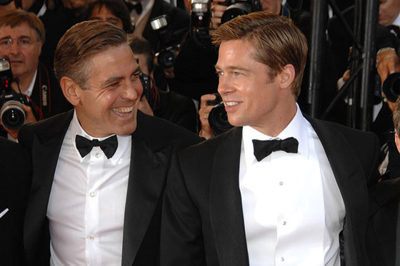 George Clooney y Brad Pitt se casan