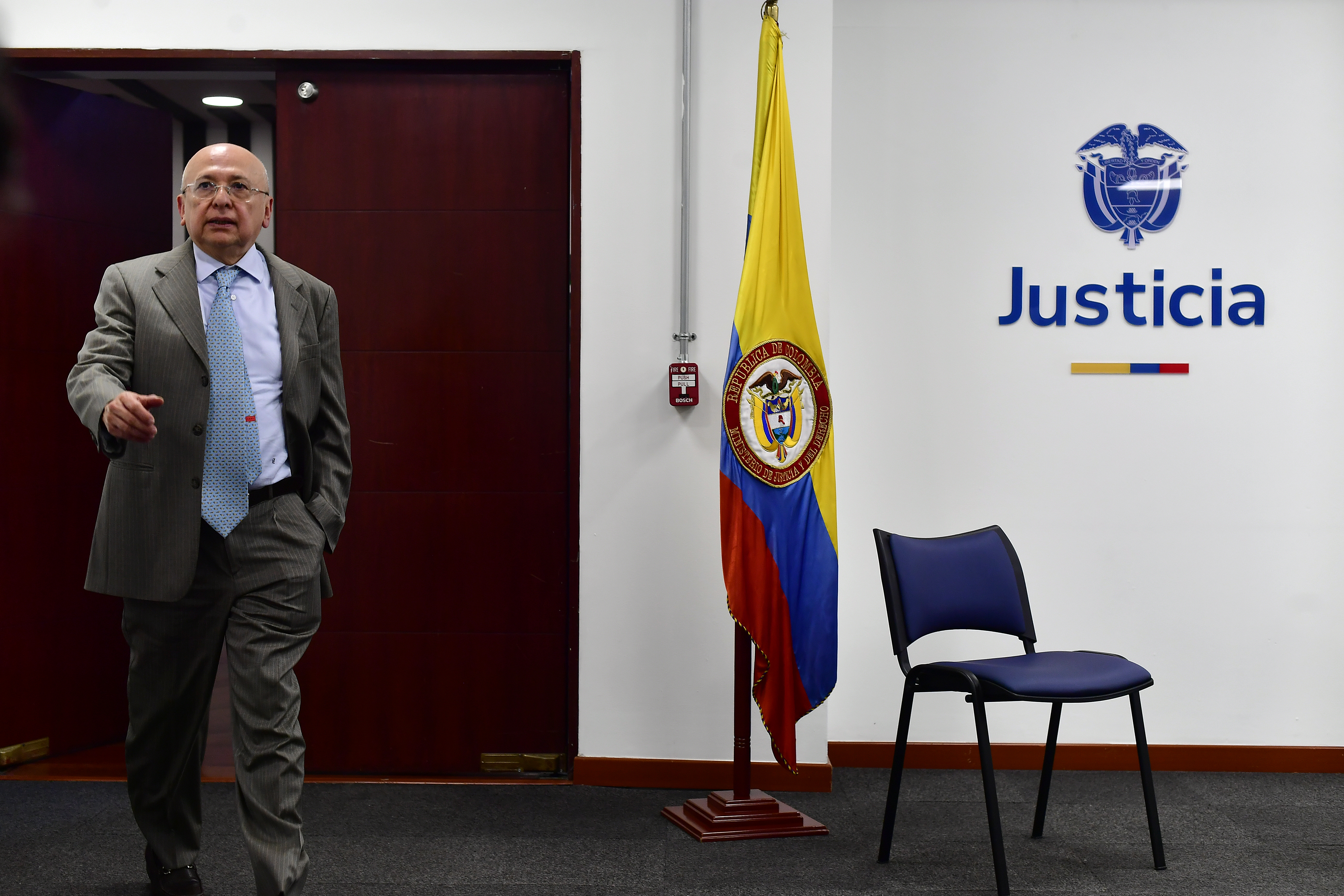 Exfiscal general y nuevo Ministro de Justicia del gabinete de Gustavo Petro, en entrevista.