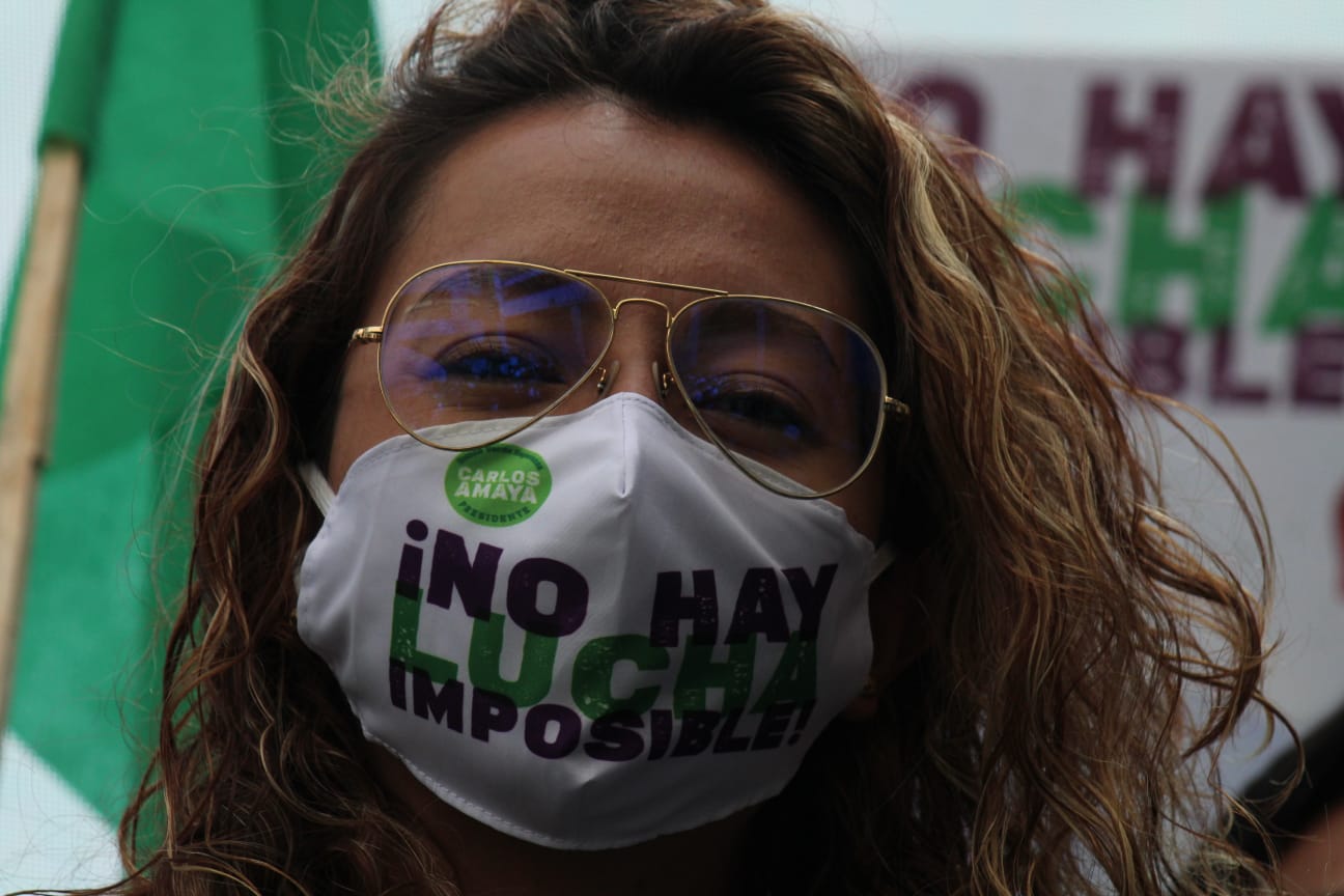 También tuvo palabras para el Partido Dignidad, al que representará en la consulta que se llevará a cabo el próximo 13 de marzo, mismo día de las elecciones a Congreso.