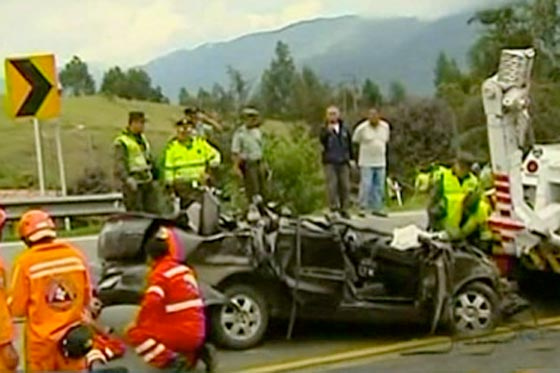 Racha de accidentes de tránsito este lunes festivo