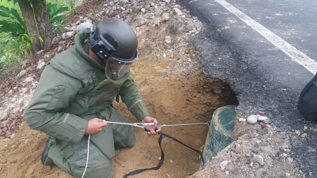 Ejército frustra atentado con explosivos en la vía Boyacá – Arauca