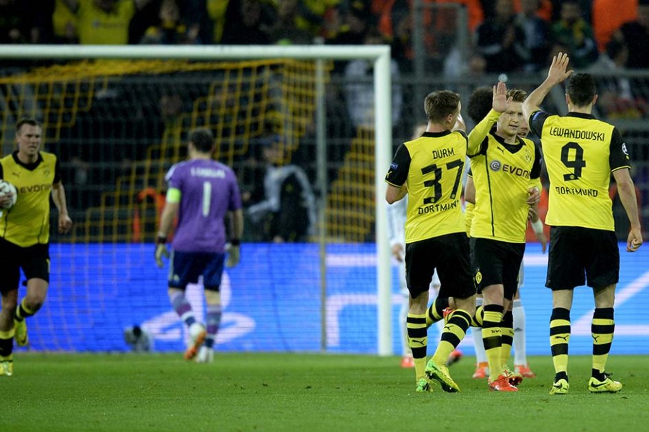 Borussia Dortmund hizo temblar la ‘casa blanca’