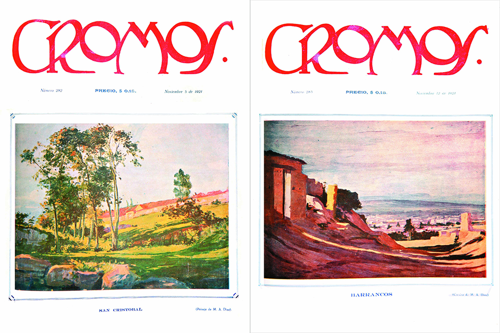 Arte europeo en las portadas de Cromos