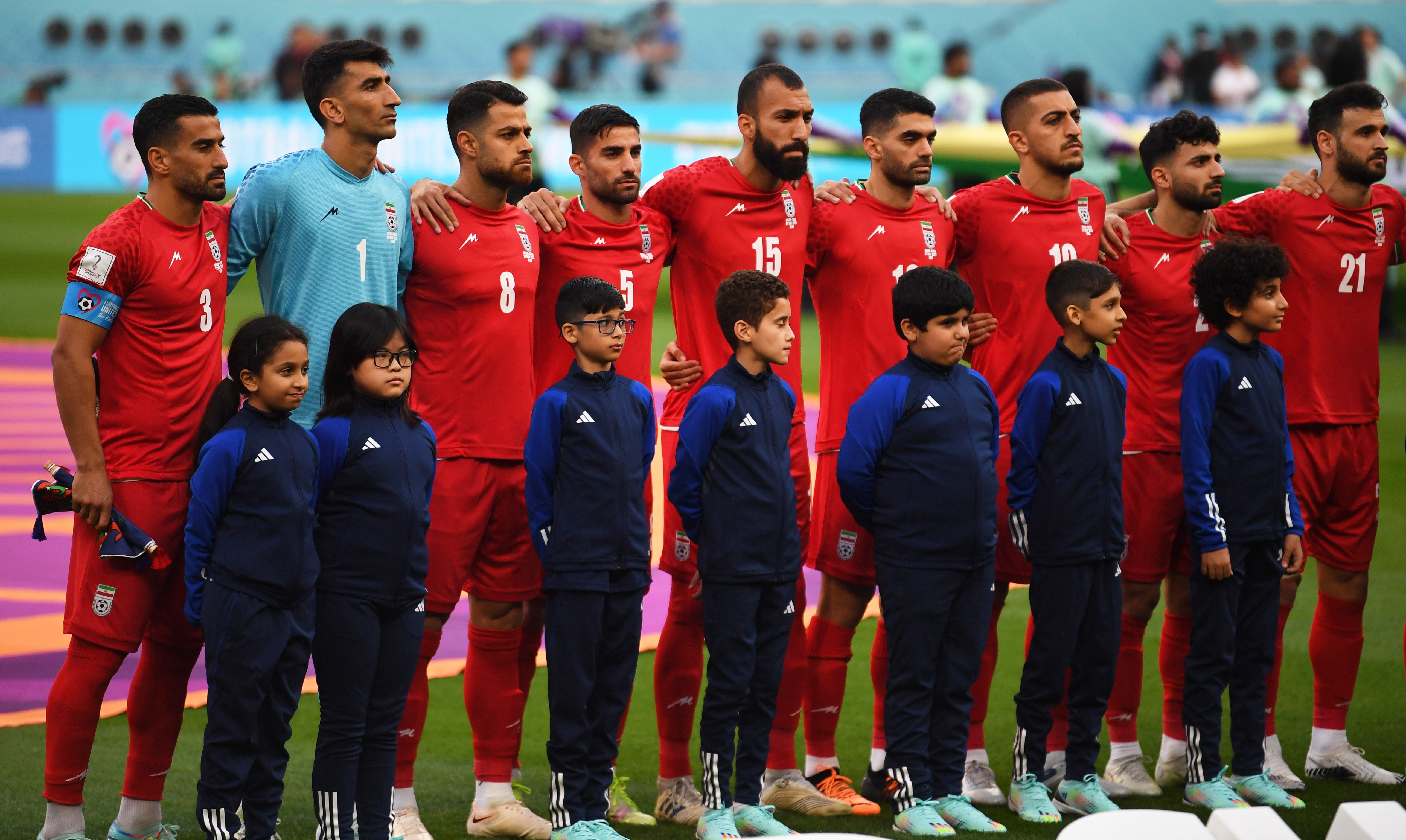Catar 2022: Futbolistas de Irán no cantaron el himno en señal de protesta