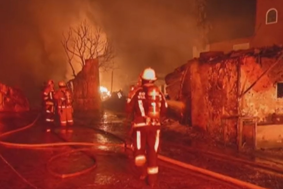Vía Bogotá-Villavicencio estuvo cerrada durante tres horas por incendio en Pipiral