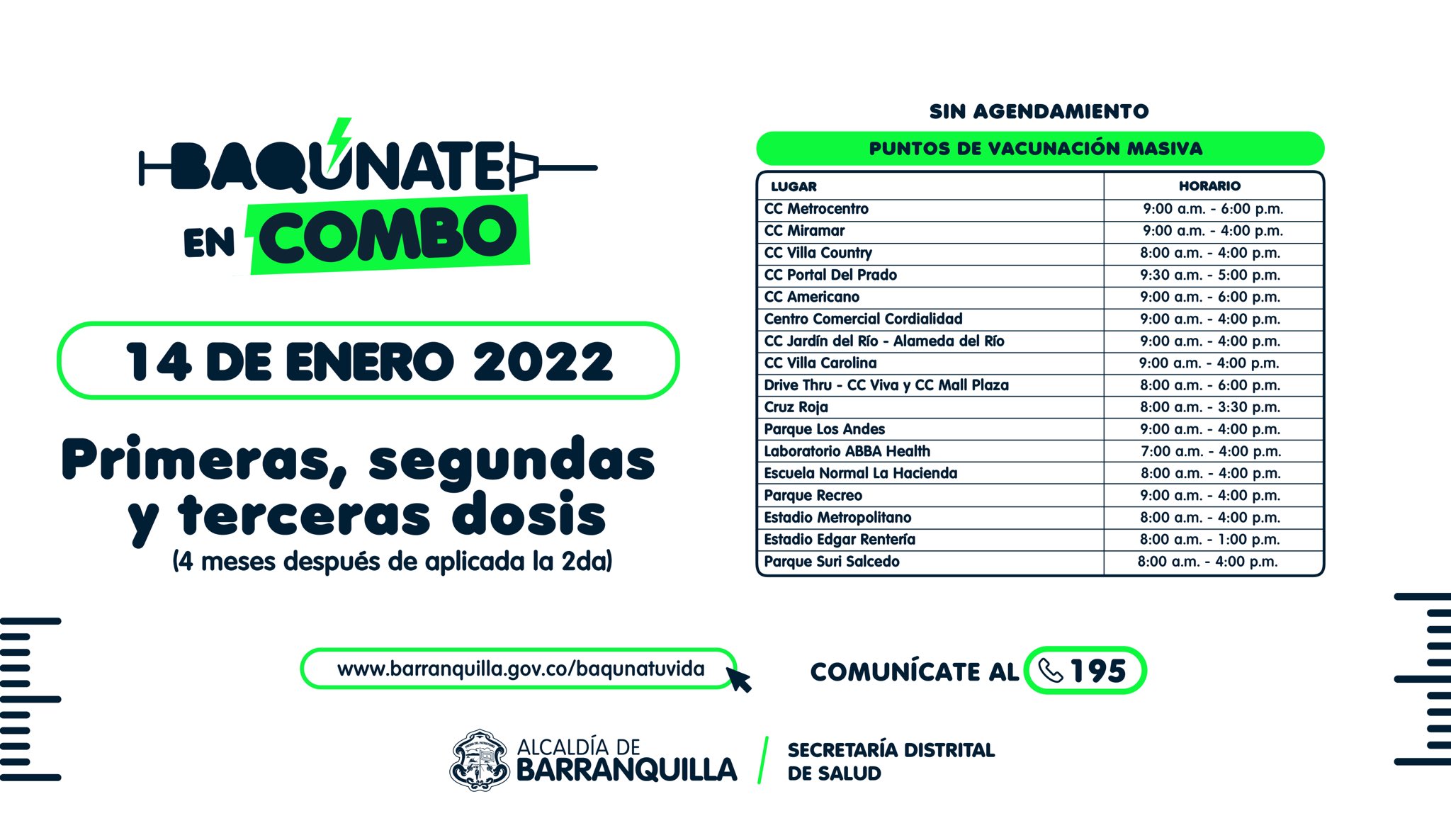 Vacunación Barranquilla.