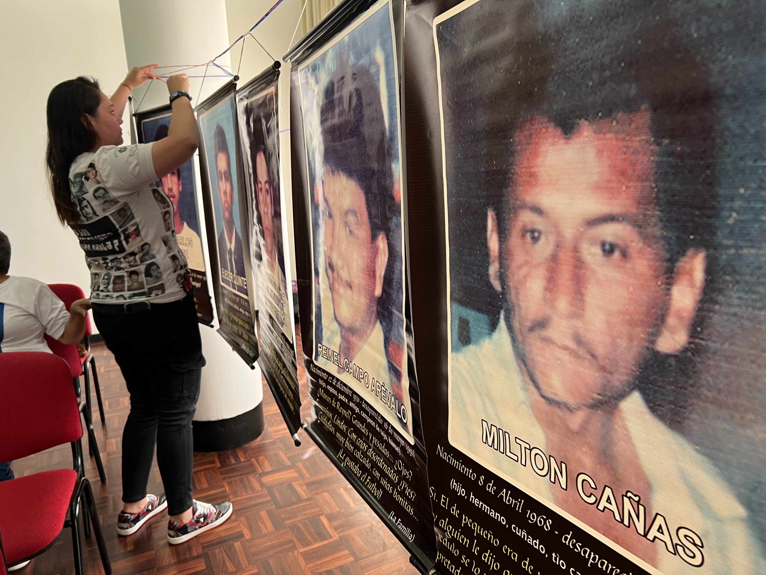 José Milton Cañas, raptado en medio de un bazar en Barrancabermeja en 1998.