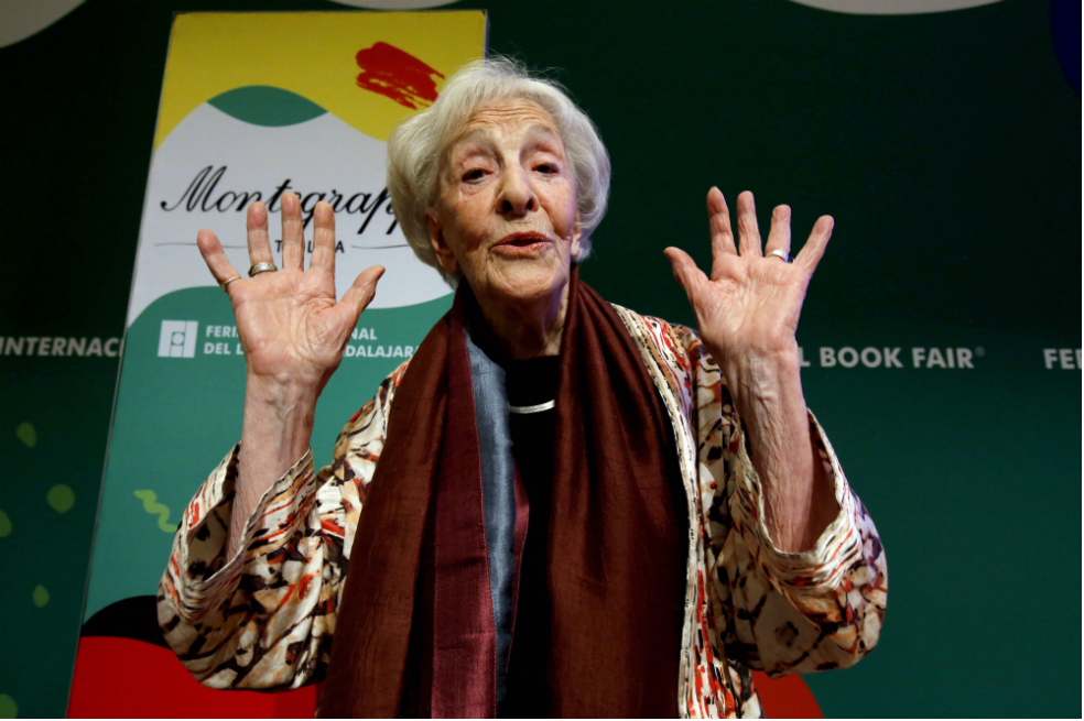 Ida Vitale obtuvo el premio principal en la Feria del Libro de Guadalajara