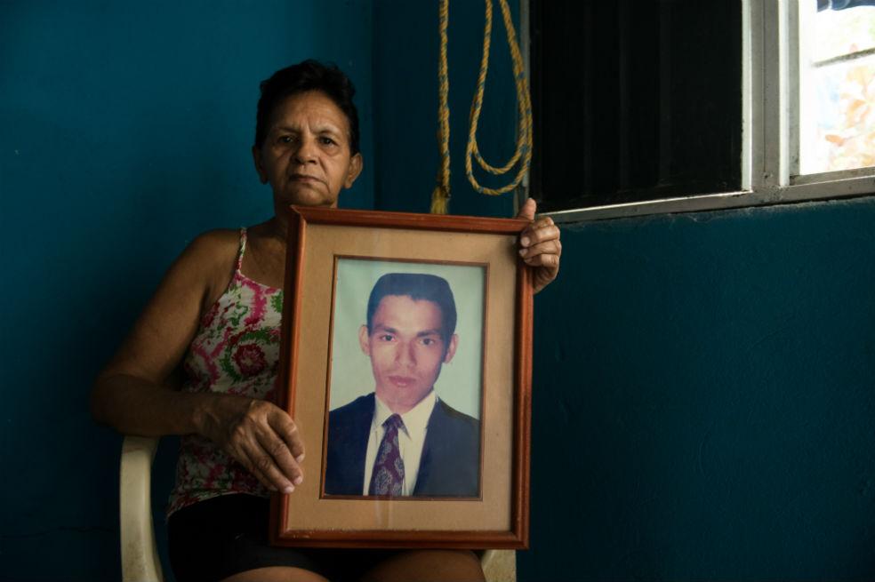 Janeth Meléndez, mamá de Danilson Danid Cantillo Meléndez. / Juan Zarama - El Espectador.