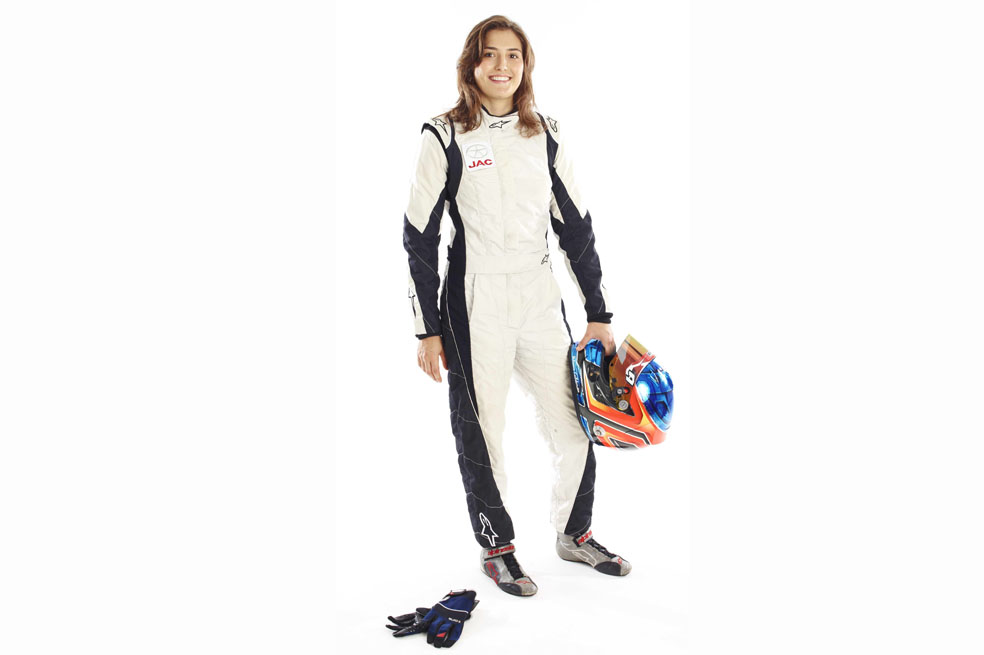 Tatiana, única mujer en Drivers Challenge