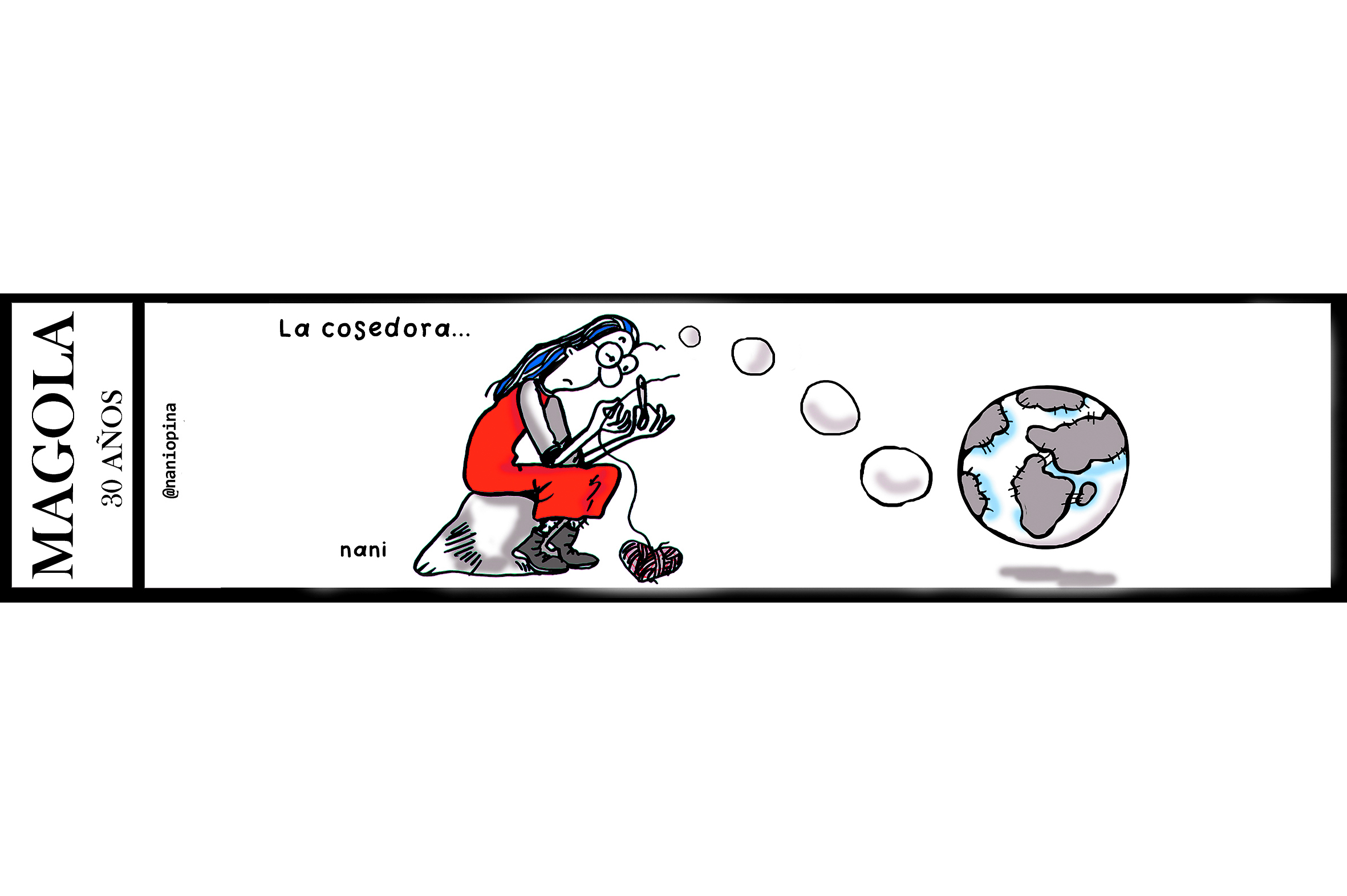 La cosedora
