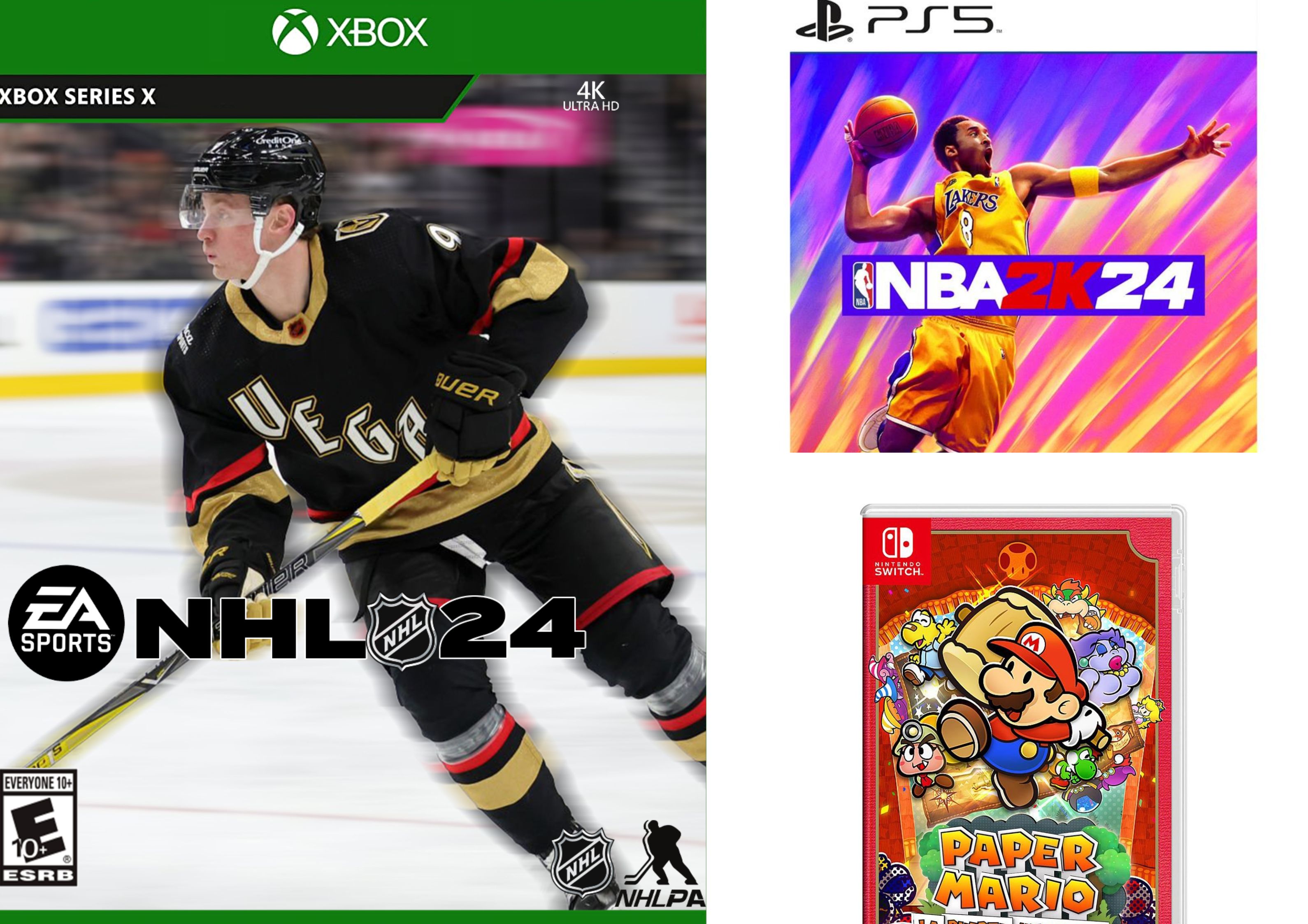 EA Madden NFL 24 llega a Xbox Game Pass, NBA 2K24 a PlayStation Plus y Paper Mario: La Puerta Milenaria a Nintendo Switch Online.