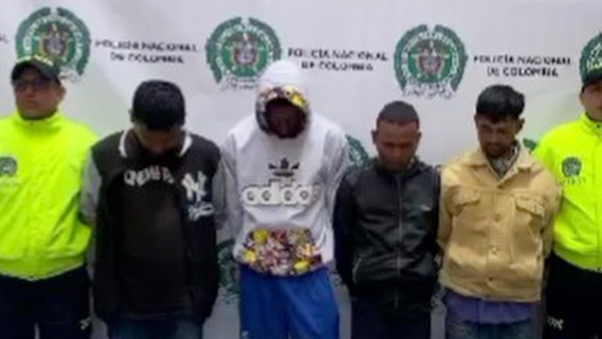A la cárcel integrantes de la banda ‘Los Niches’, señalados de hurto a comercios