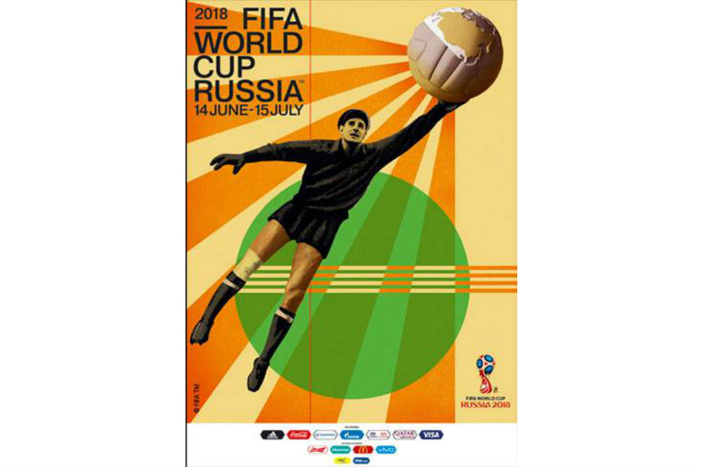 Fifa presentó el póster oficial para Rusia 2018