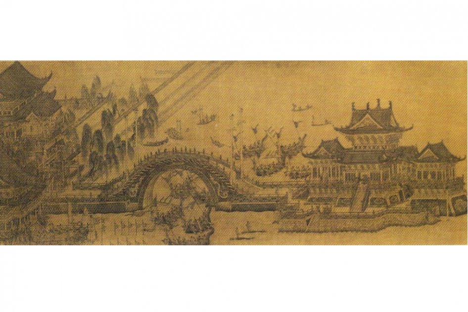 Ejemplo de una de las obras de Wang Zhenpeng