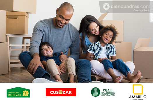 CienCuadras cuenta con oferta de las principales constructoras del país.