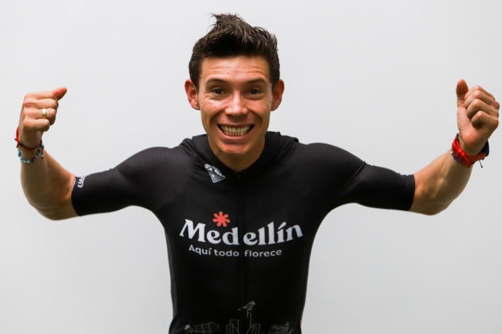 ¿Cómo le fue a ‘Supermán’ López en su primera carrera con el Team Medellín?