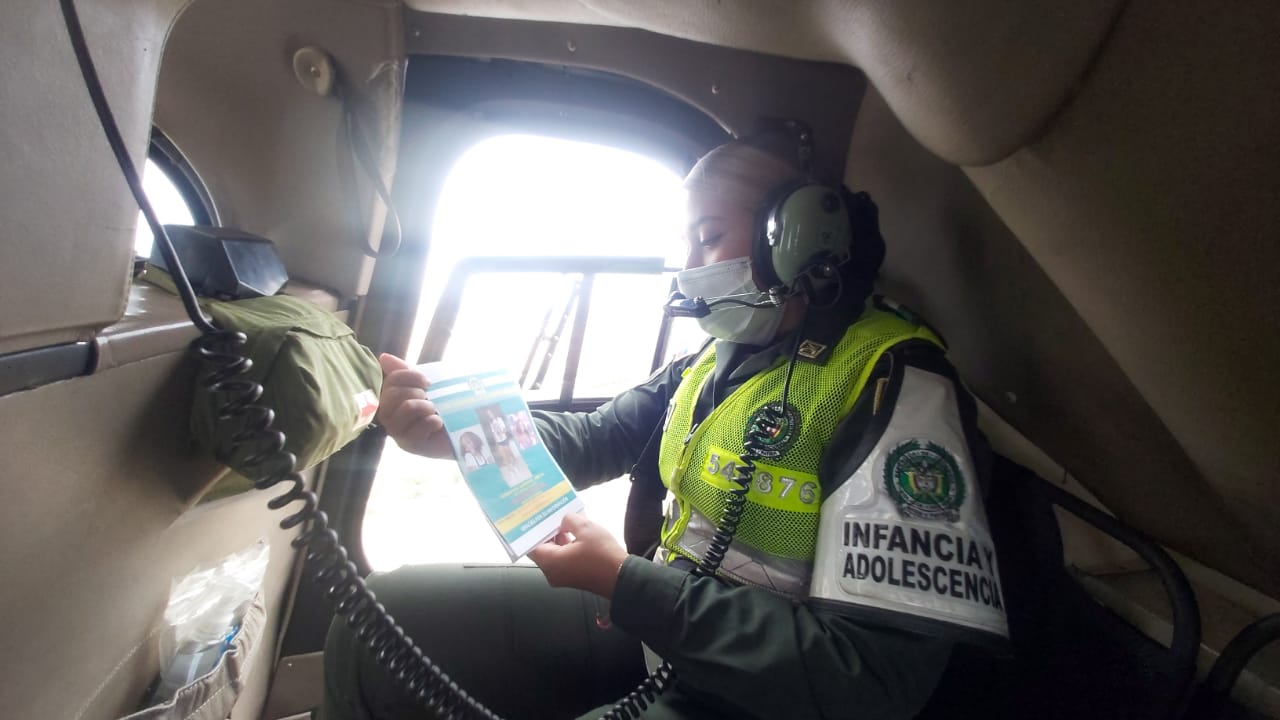 La Policía ha hecho sobrevuelos sobre Punta Canoa, la zona en la que desapareció Alexandrith.