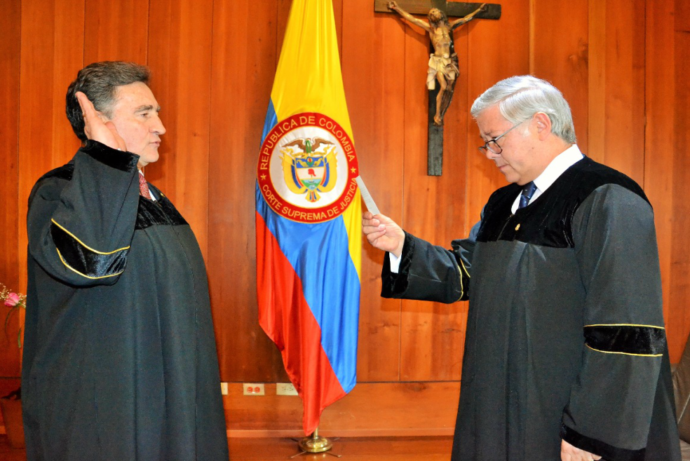 Corte Suprema de Justicia tiene nuevo presidente y vicepresidente