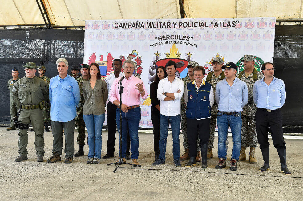 Presidente Duque viajó a Barbacoas, Nariño, para atender desbordamiento del río Telembí