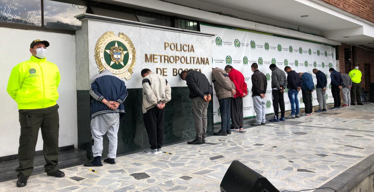 En operativo, capturan a 12 hombres acusados de abuso sexual a menores y mujeres en Bogotá