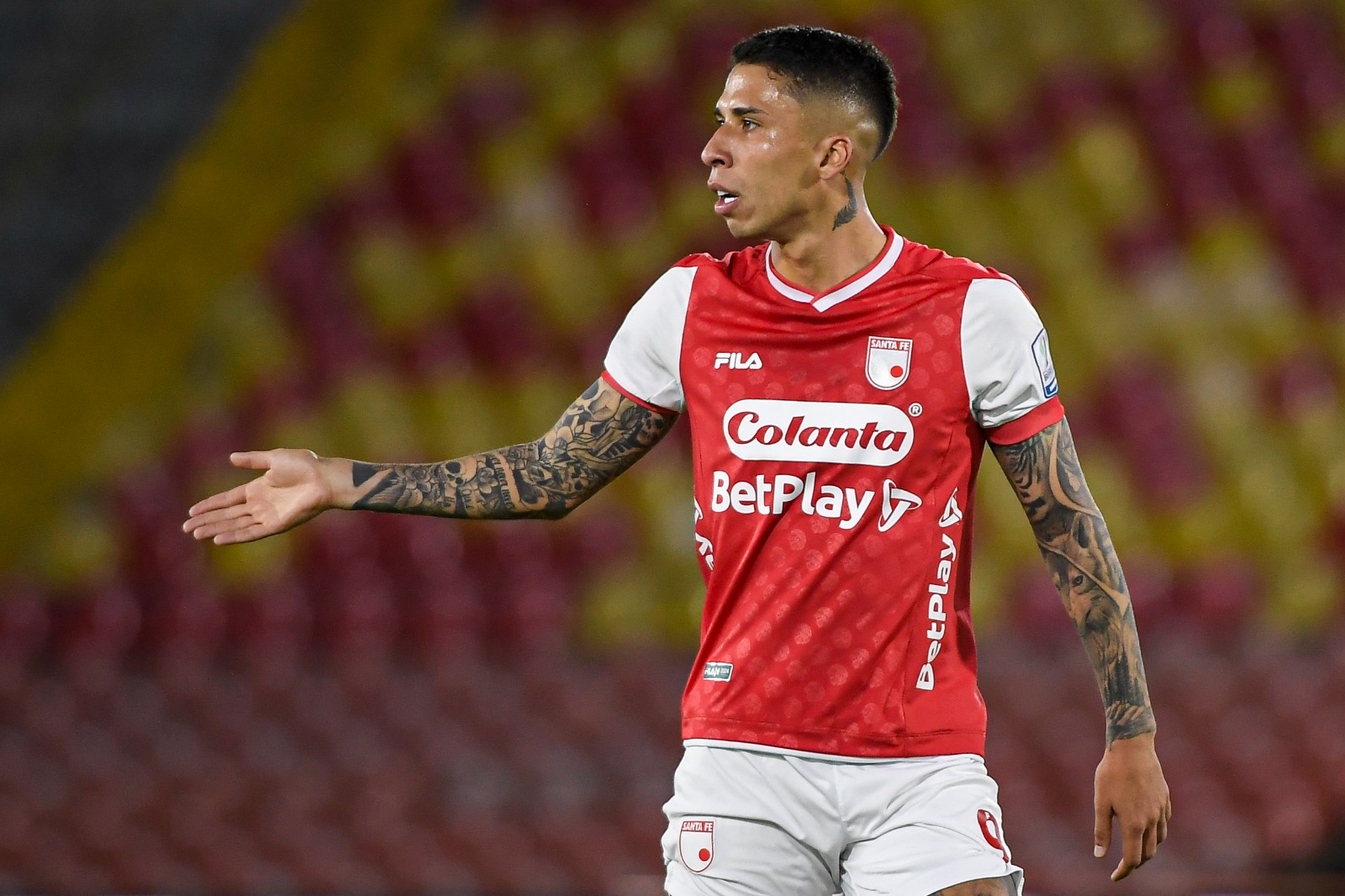 Las mejores imágenes de la victoria de Santa Fe sobre Deportivo Pasto en El Campín