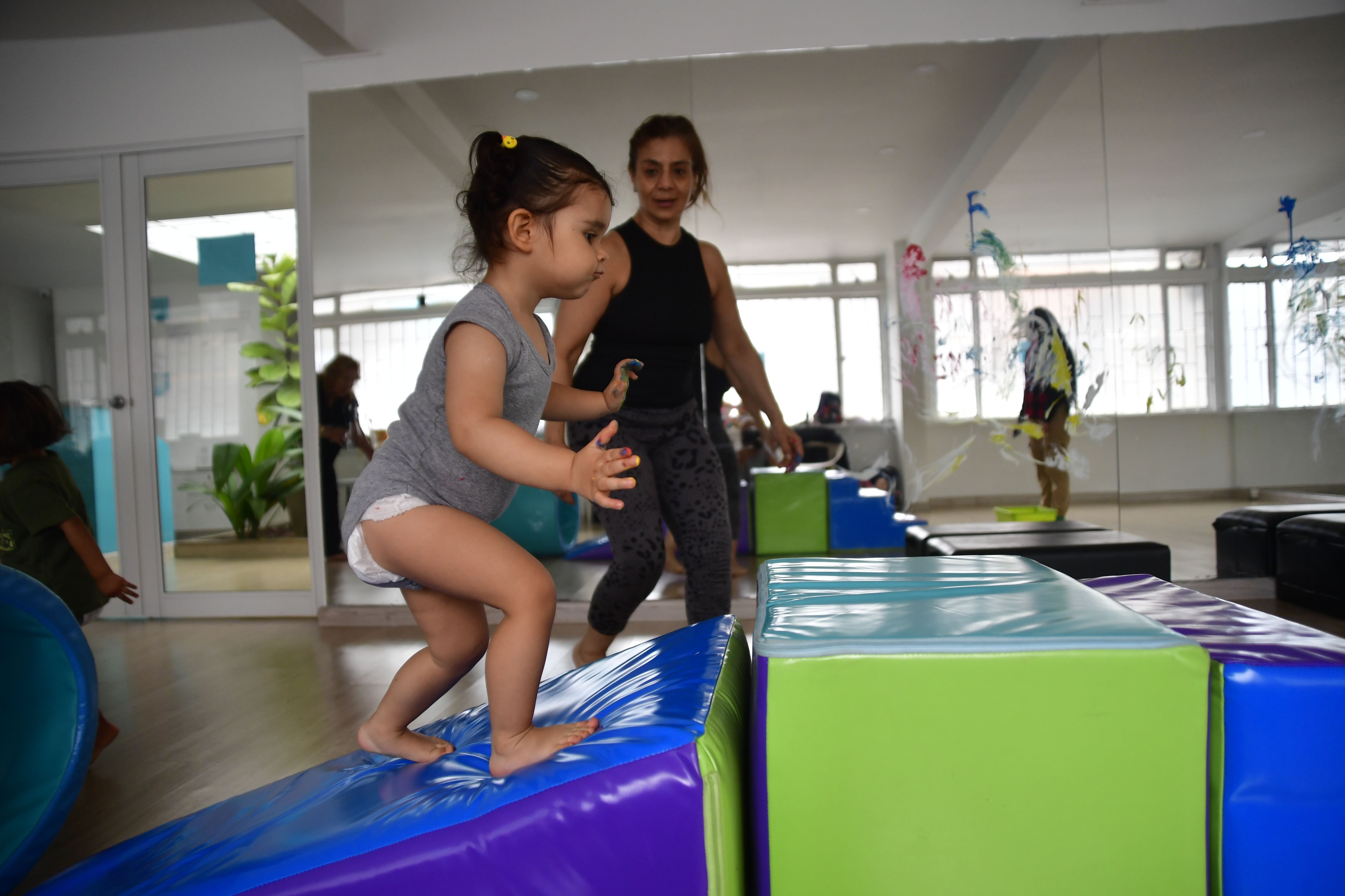 El gimnasio Good Club de Bienestar se enfoca en madres gestantes, en etapa de post parto, niños de primera infancia y adultos mayores.