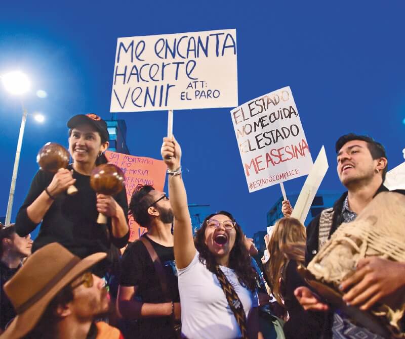 Las raíces del paro nacional parecen ir mucho más allá del pliego de peticiones que ha surgido hasta ahora. /Óscar Pérez