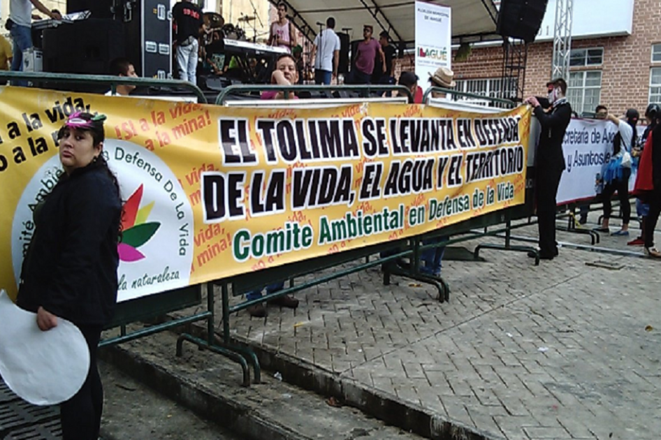 Varios municipios de Tolima se han manifestado contra La Colosa. / Twitter