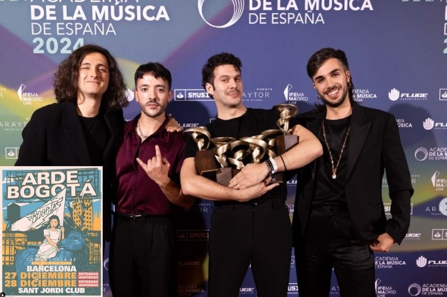 Arde Bogotá, el grupo musical español del momento. ¿Por qué se llama así?