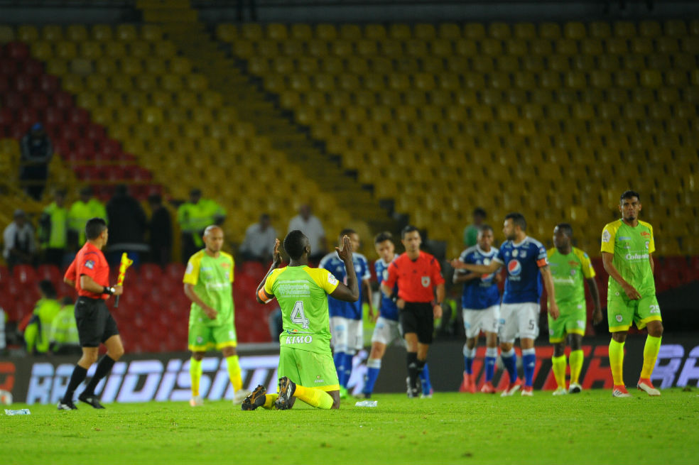 A Millonarios nuevamente se le escapa la victoria en el último minuto