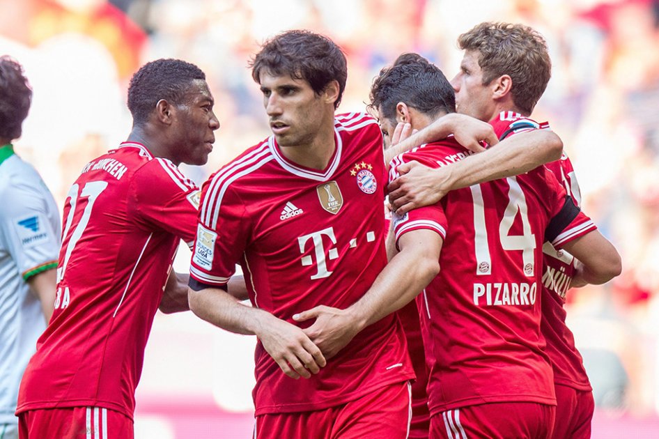Bayern Múnich goleó al Werder Bremen