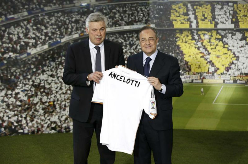 Carlo Ancelotti, presentado como nuevo entrenador del Real Madrid