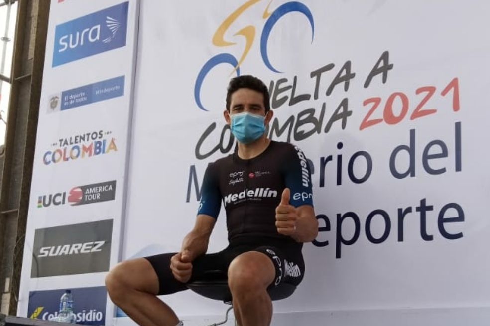 Óscar Sevilla se quedó con el prólogo de la Vuelta a Colombia