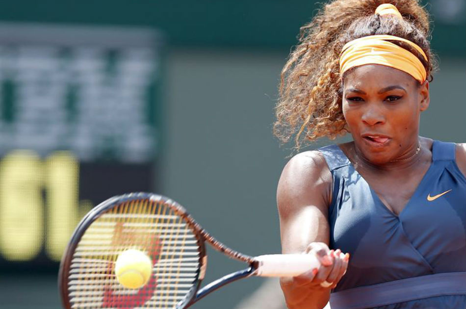 Serena Williams clasifica a cuartos de final en Roland Garros