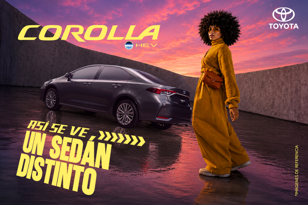 Toyota Corolla HEV: todos los caminos se sienten distinto cuando te mueves con Corolla HEV. Cotiza ya.