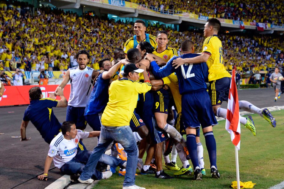 Los números que explican la clasificación de Colombia a Brasil 2014