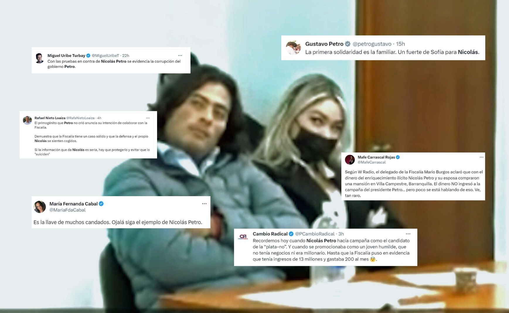 Entre apoyo al presidente y críticas: el mundo político reacciona a caso Nicolás Petro