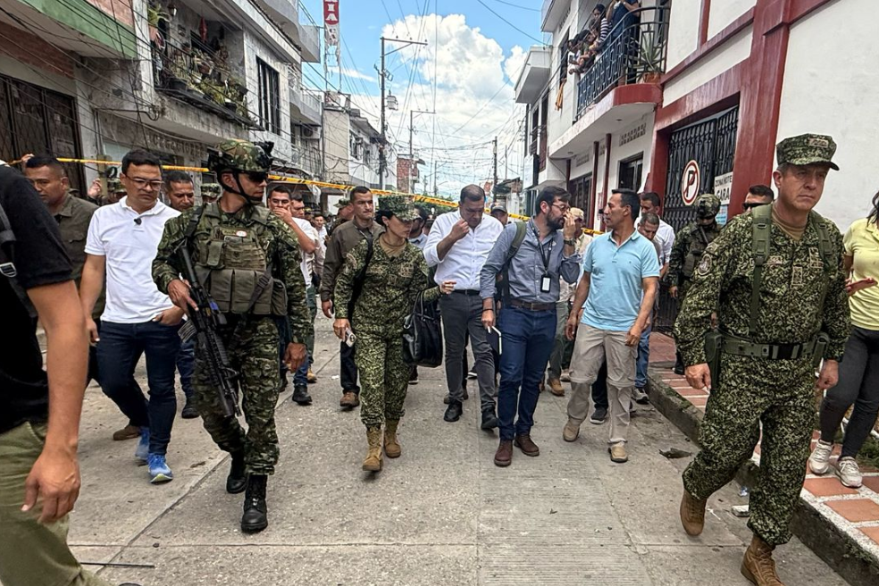 Los detalles del consejo de seguridad tras atentado terrorista en La Plata (Huila)