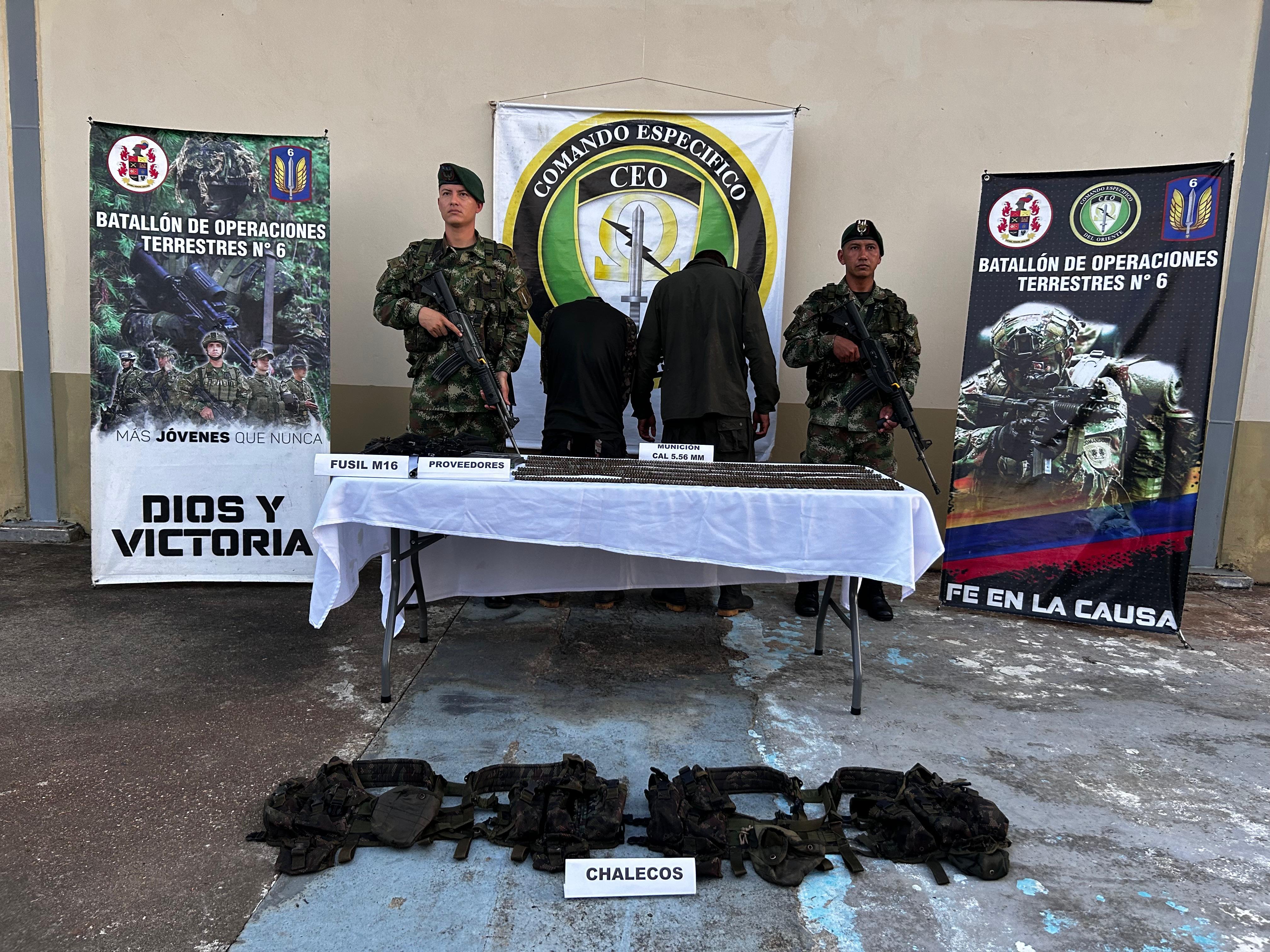Dos integrantes de las disidencias de Iván Mordisco se entregaron a la justicia
